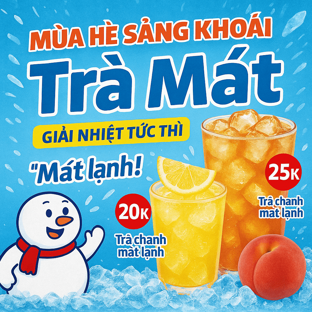 Mùa Hè Sảng Khoái - Trà Mát Giải Nhiệt