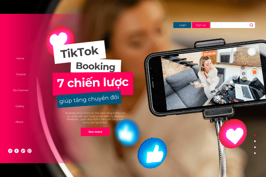 Booking KOLs/KOCs TikTok