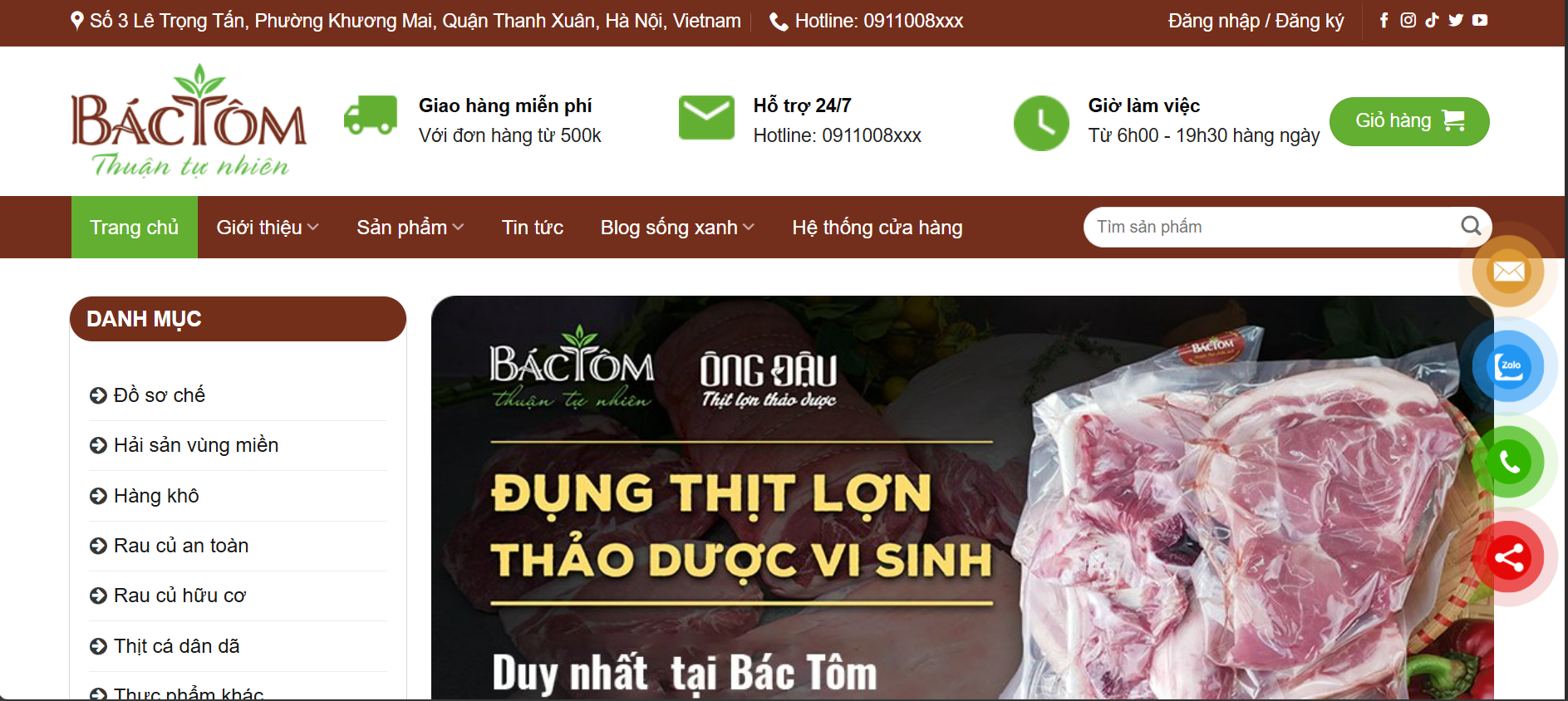 Ảnh thumbnail dự án Tạp Hóa Online Nhanh Chóng
